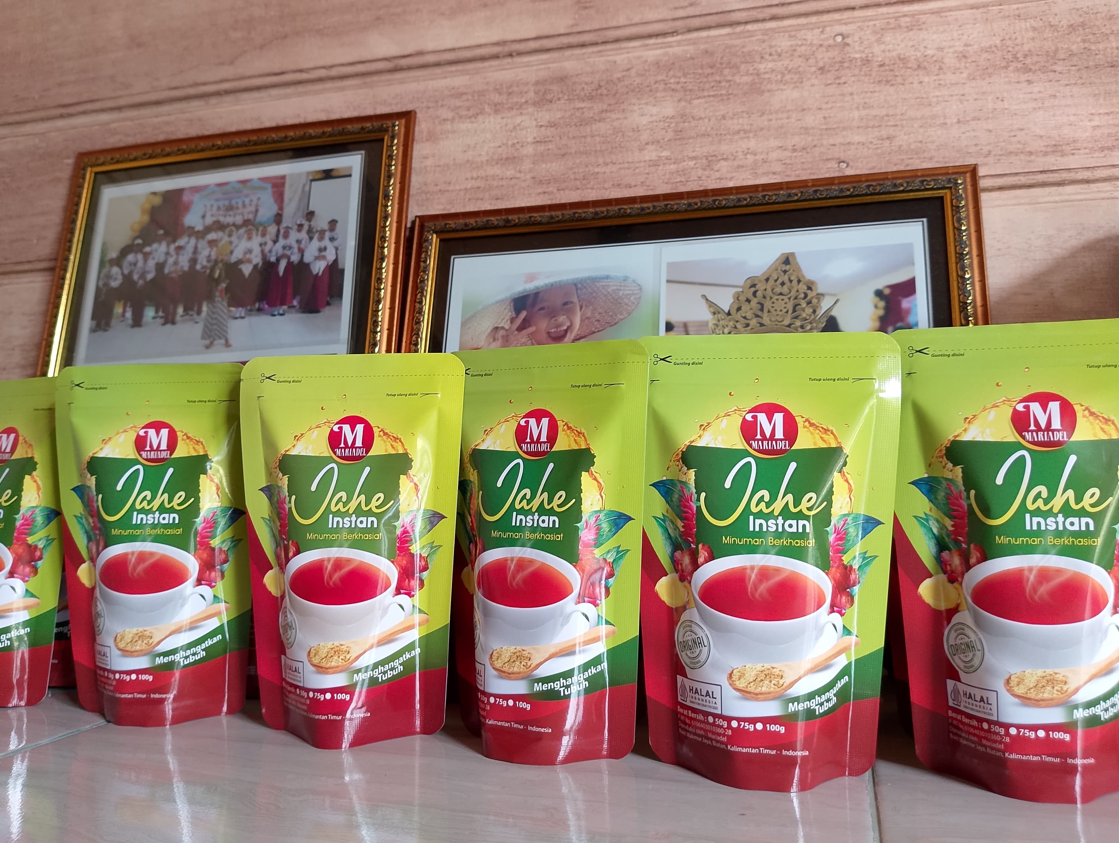 Produk Jahe instan mariadel dari MARIADEL