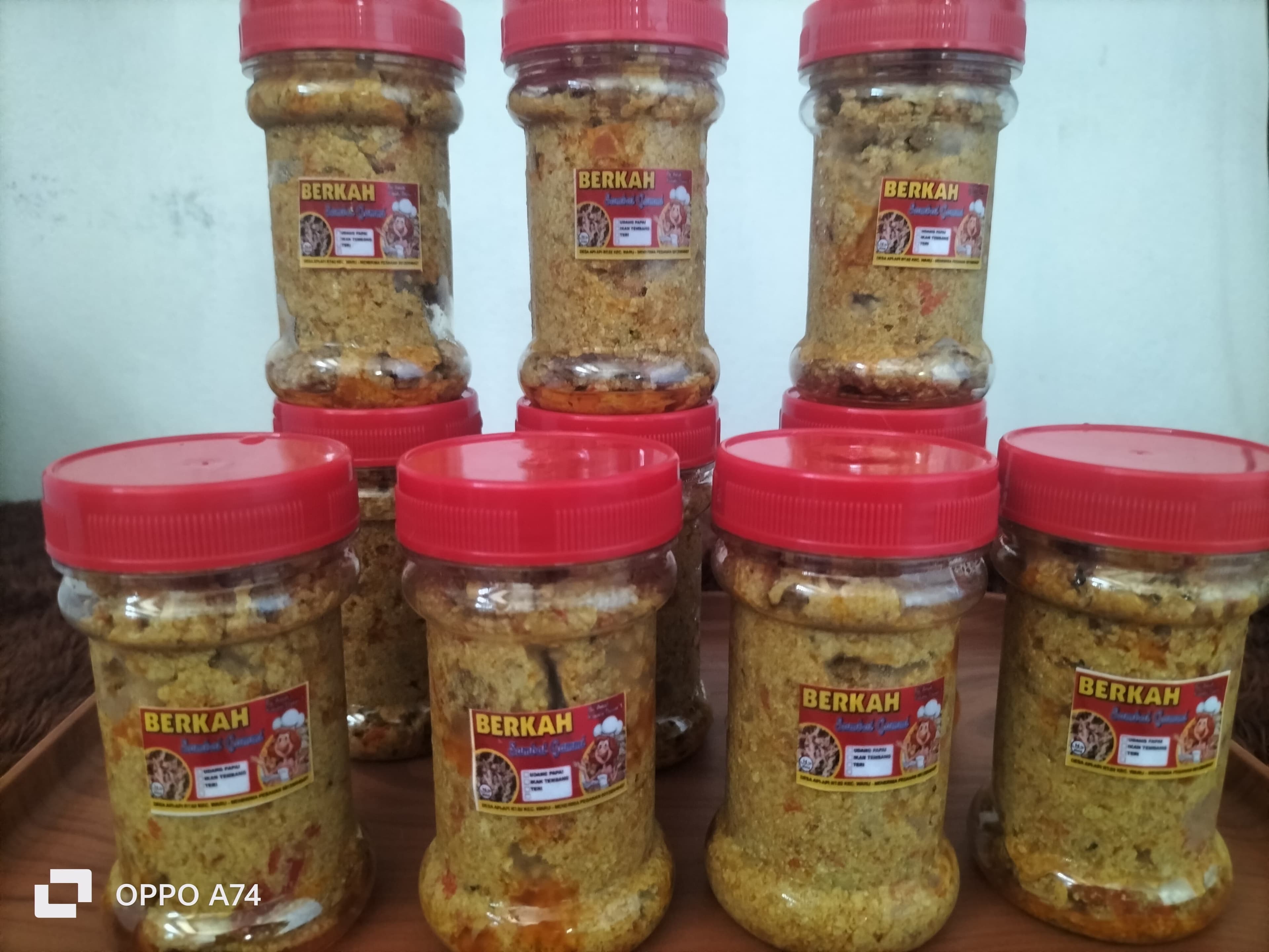 Produk Sambal Gammi’ Berkah dari UP2K Desa Api-Api