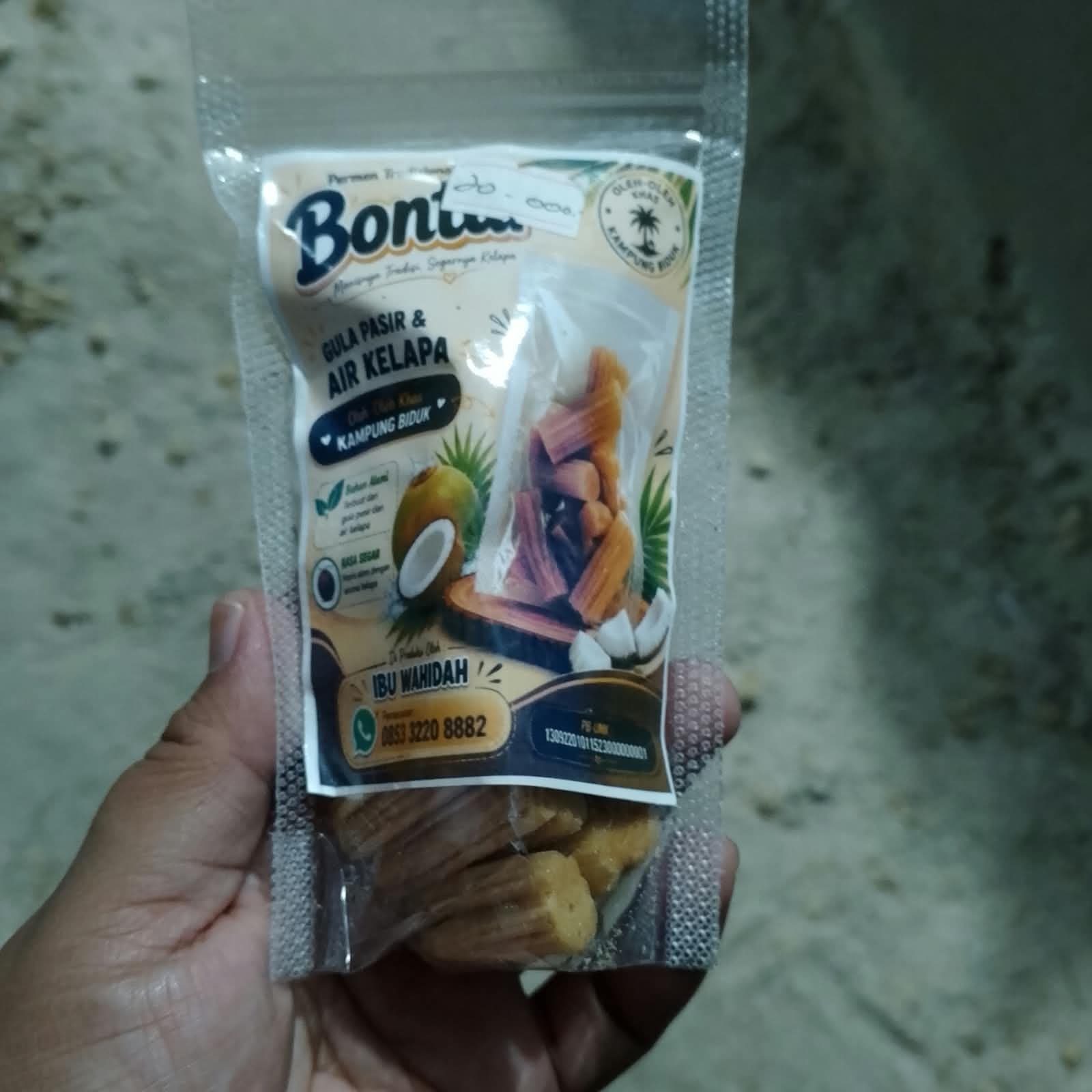Produk Bontar dari Poklak permen jadul