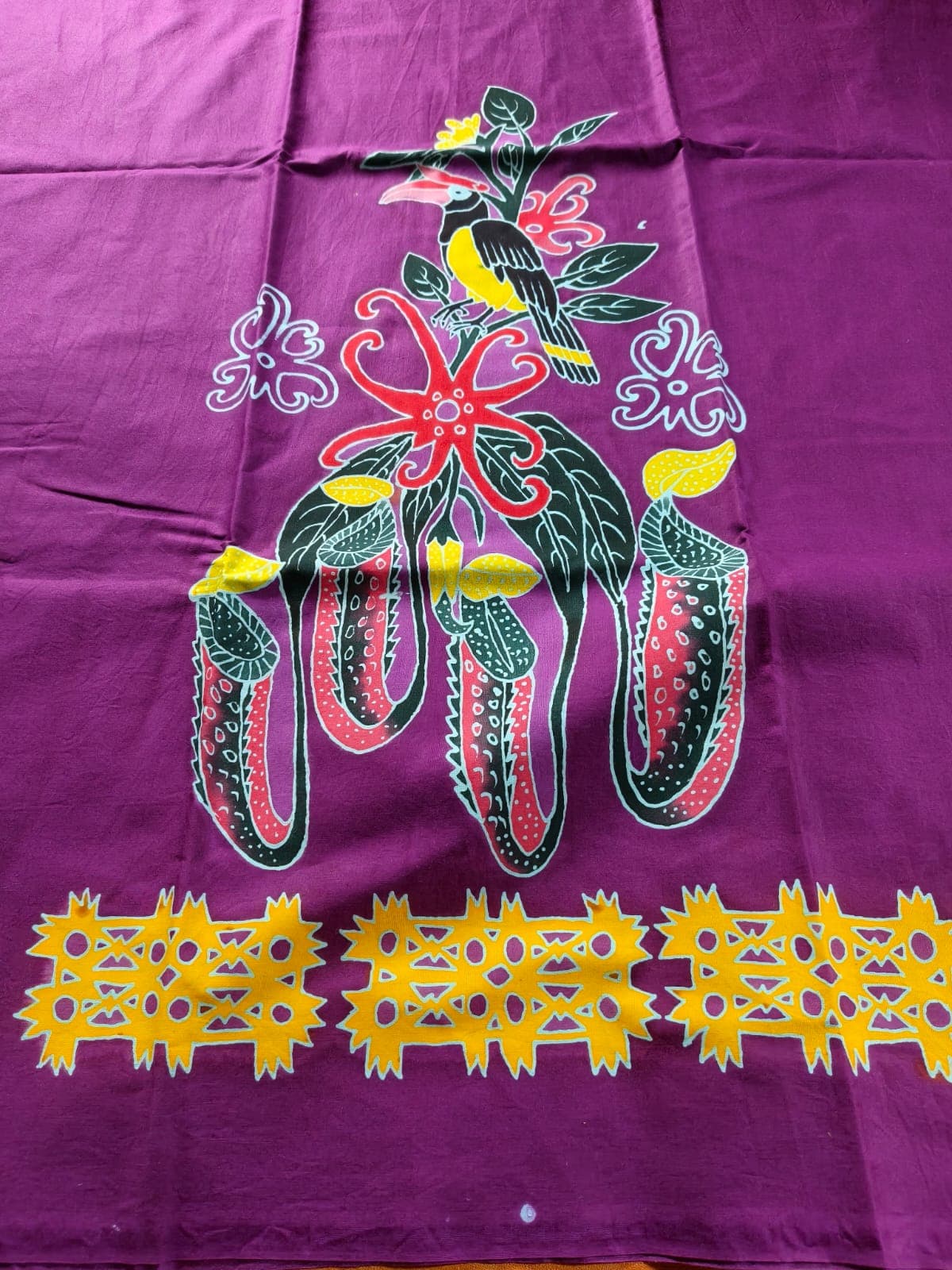 Produk Batik Kantung Semar dan Bunga Genjer dari Batik Ekantong