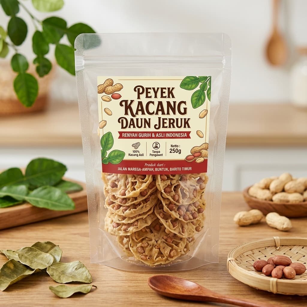 Produk Peyek goyang dari Up2k anggrek