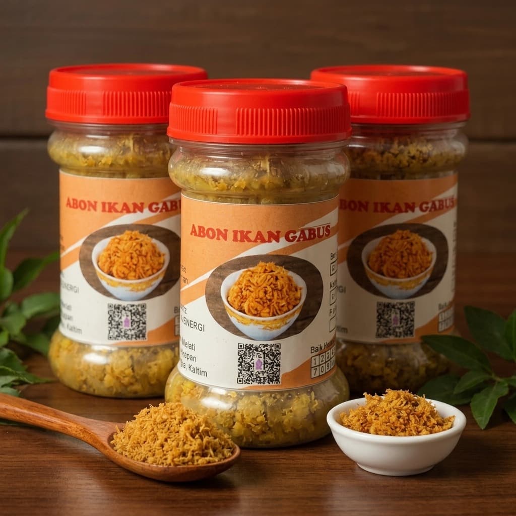 Produk Abon Ikan Gabus dari UP2K Melati