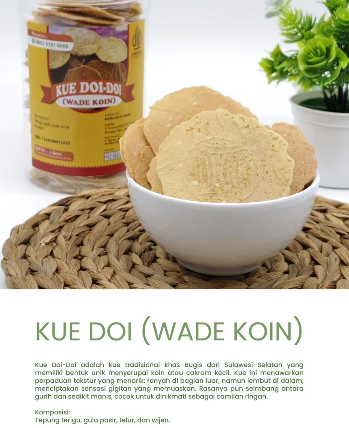 Produk Kue Doi Doi dari Mawar jingga 8