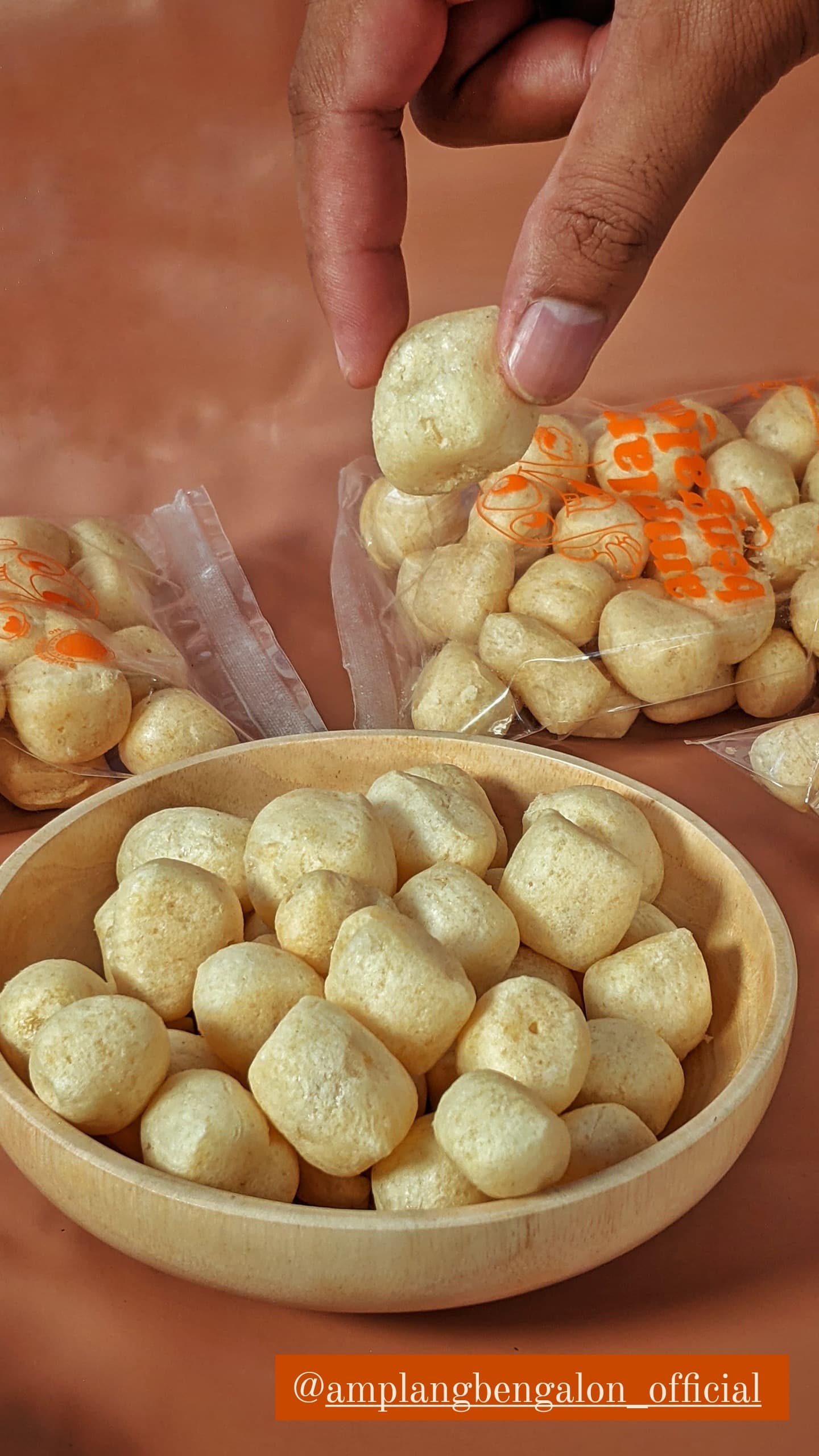 Produk Amplang Bengalon dari UP2K Tanpa Nama (P035)